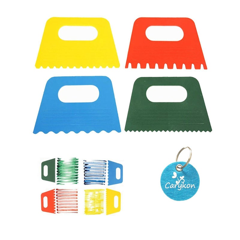 Carykon Paint Scrapers for Art DIY  Pack of 4 - Image 1